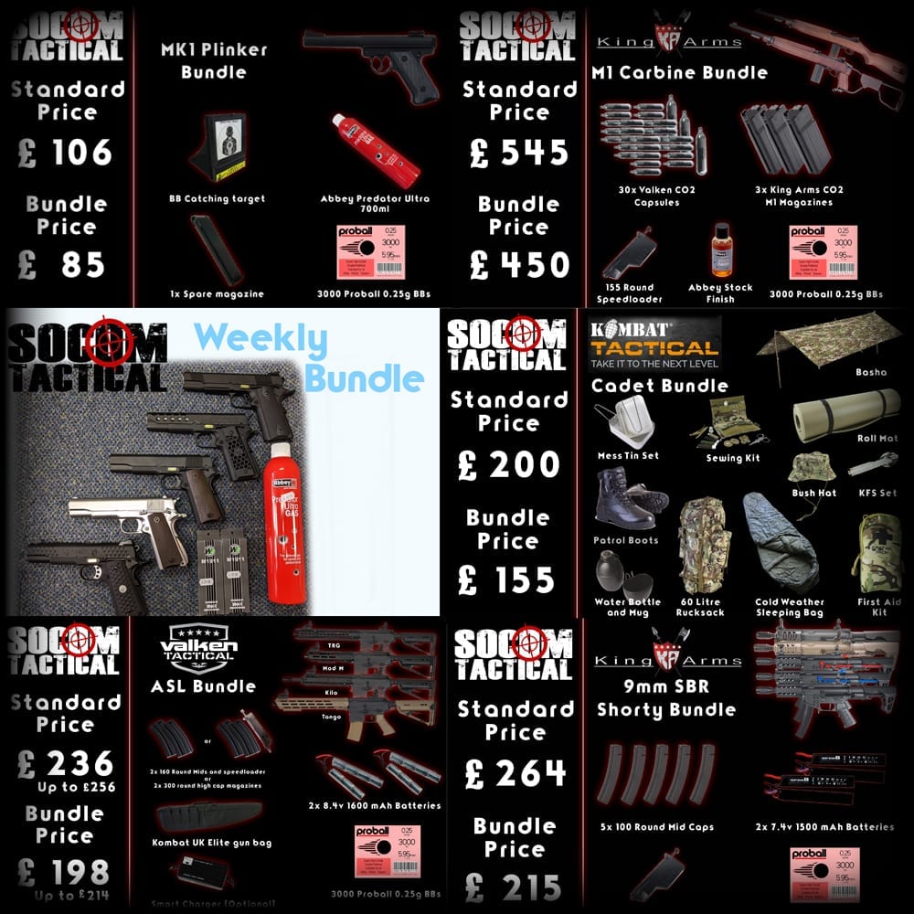 Airsoft Bundle Deals - Socom Tactical Airsoft Fleet - -  Airsoft