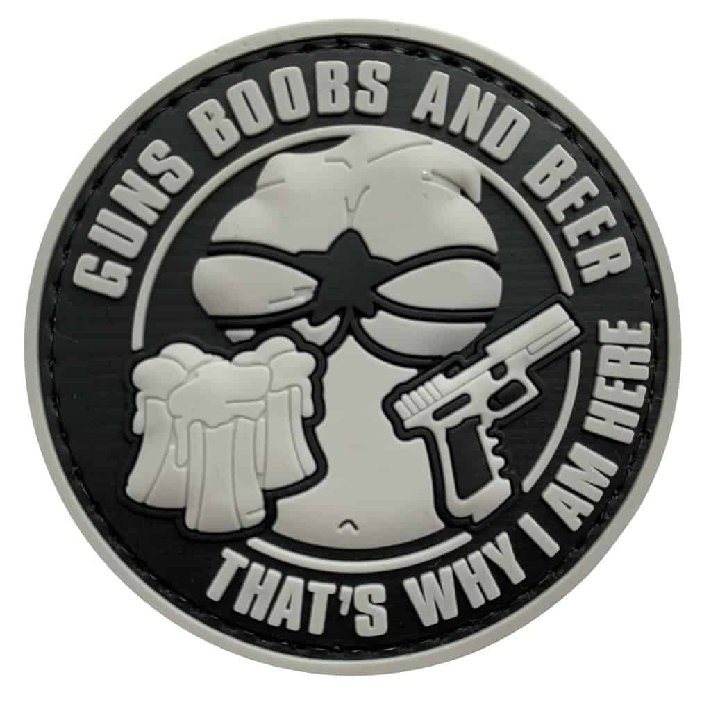 TPB Guns, Boobs and Beer Patch - Socom Tactical Airsoft - -  Airsoft