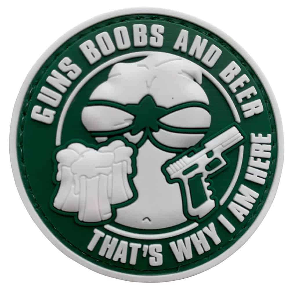 TPB Guns, Boobs and Beer Patch - Socom Tactical Airsoft - -  Airsoft