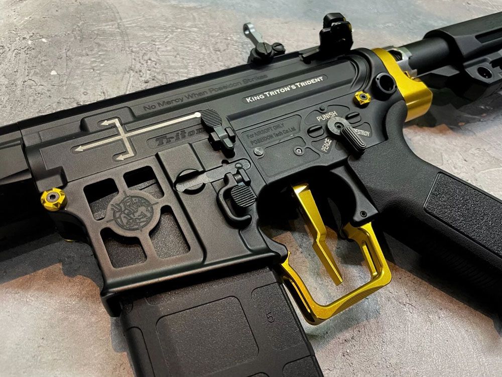 Poseidon Terminator CNC M4 AEG Kit - Gold