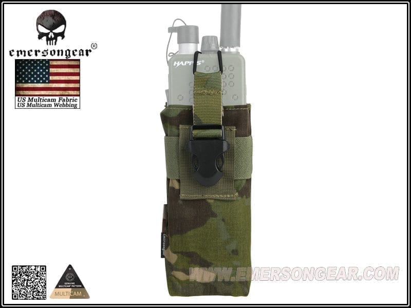 Emerson PRC148/152 Radio Pouch for RRV vest - Multicam Tropic - Socom Tactical Airsoft - - Emerson Gear Airsoft