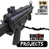 Cyma Mp5K Project gun (With Leviathan Mosfet) Fully  Upgraded - Socom Tactical Airsoft Fleet - -  Airsoft