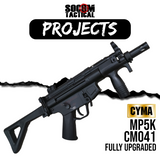 Cyma Mp5K Project gun (With Leviathan Mosfet) Fully  Upgraded - Socom Tactical Airsoft Fleet - - Cyma Airsoft