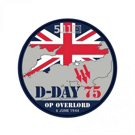 5.11 D-Day Operation Overlord Patch-511 Tactical UK-Socom Tactical Airsoft