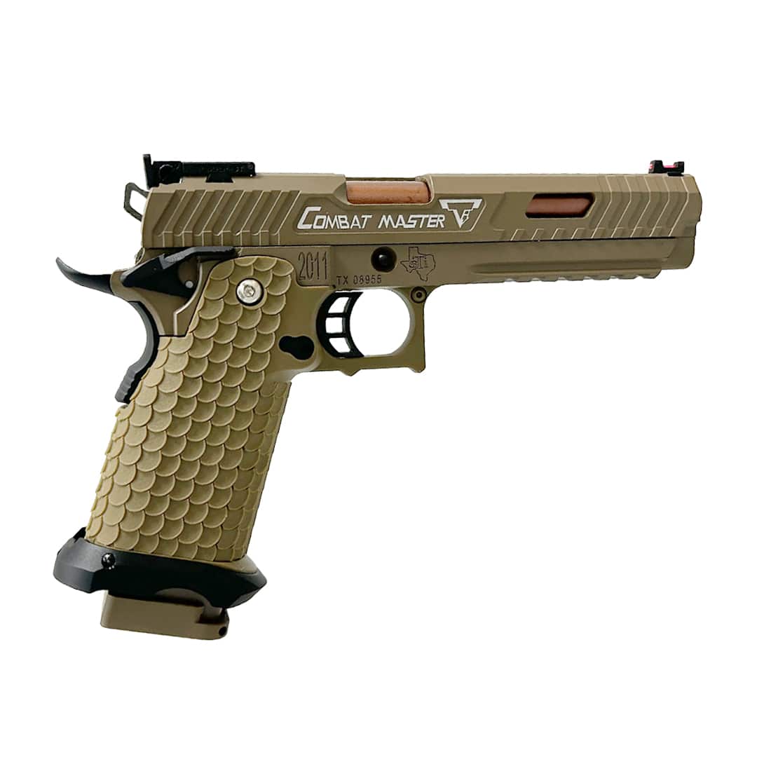 E&C Hi-capa 5.1 TTI GBB Pistol  Dark Earth - Socom Tactical Airsoft - -  Airsoft