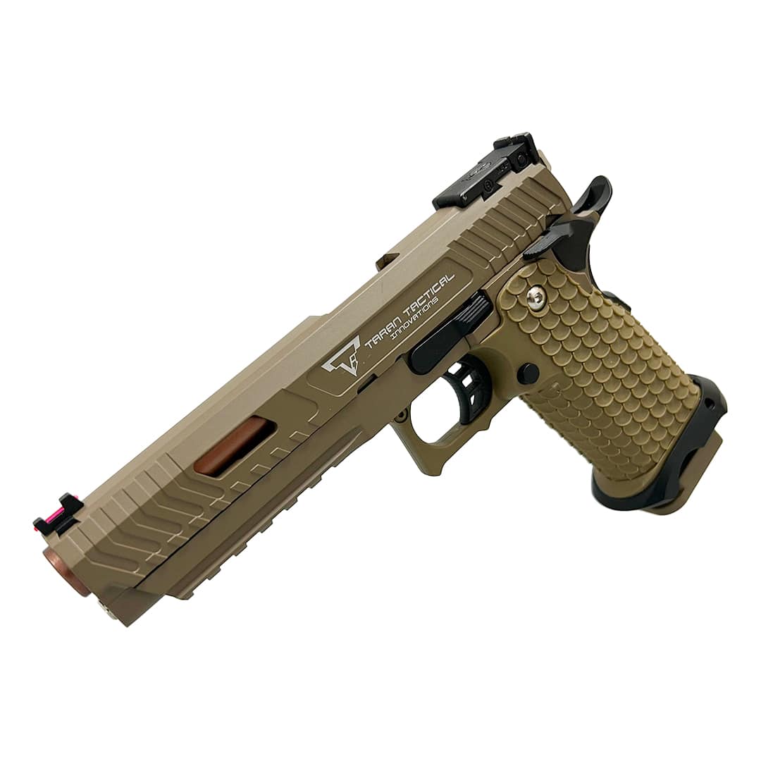 E&C Hi-capa 5.1 TTI GBB Pistol  Dark Earth - Socom Tactical Airsoft - -  Airsoft