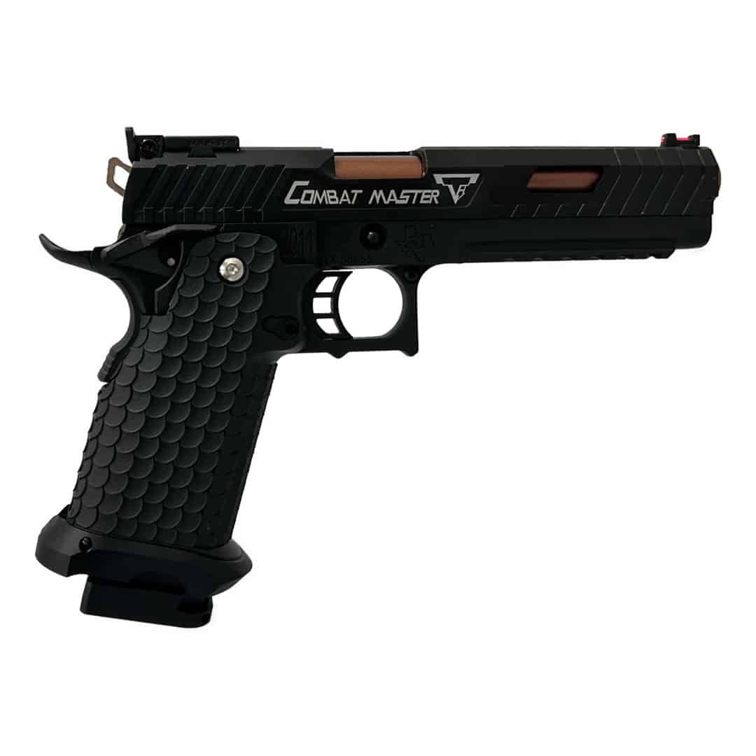 E&C Hi-Capa 5.1 TTI GBB Pistol - Black - Socom Tactical Airsoft - -  Airsoft