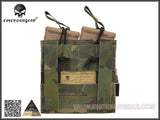 EMERSON 5.56 & Pistol Double Open Top Magazine Pouch Multicam Tropic - Socom Tactical Airsoft - -  Airsoft