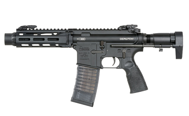 EMG / Cyma  Daniel Defense DDM4 PDW SBR - Black - Socom Tactical Airsoft Fleet - - Cyma Airsoft