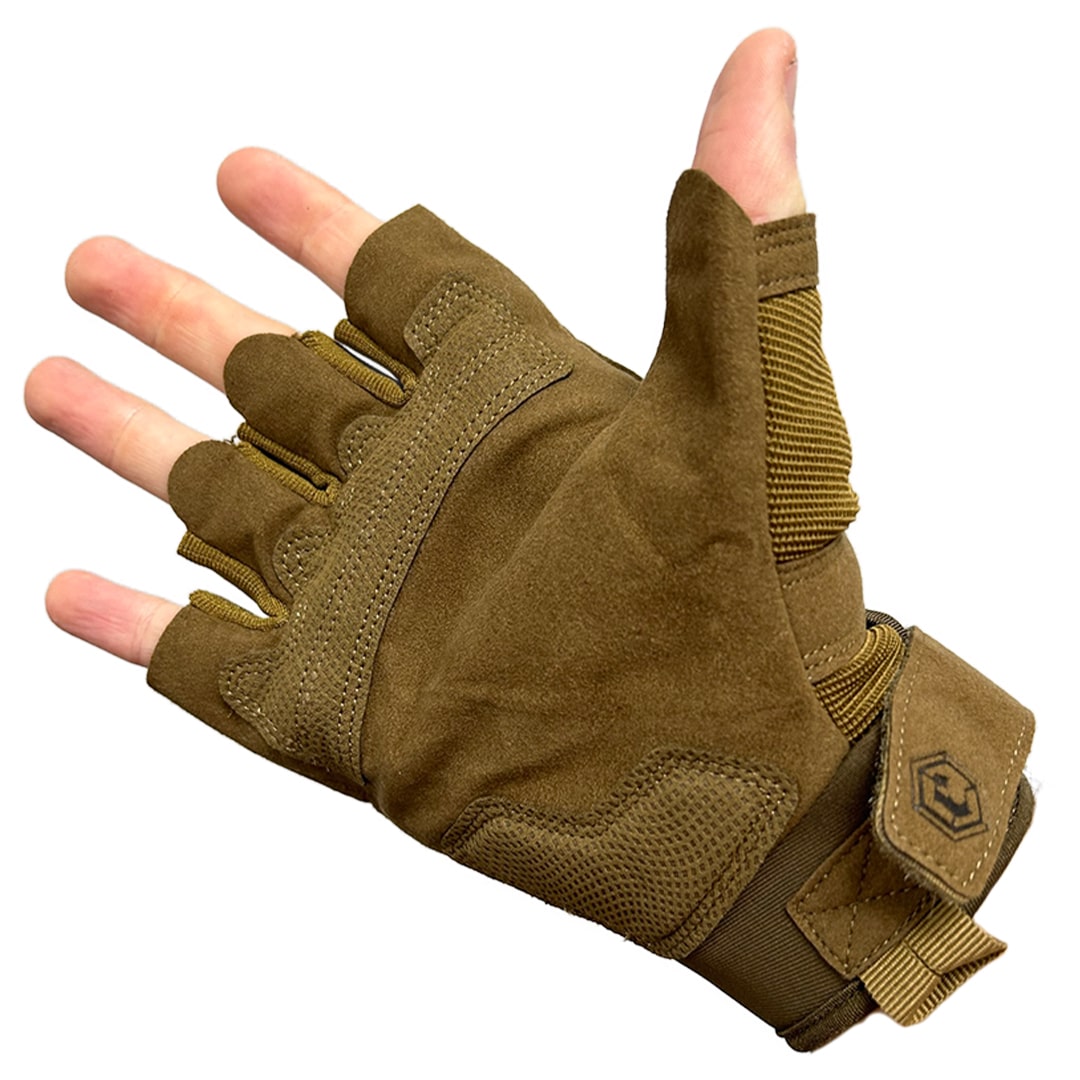 Emerson Fingerless Warfighter Gloves (Various Colours) - Socom Tactical Airsoft - -  Airsoft