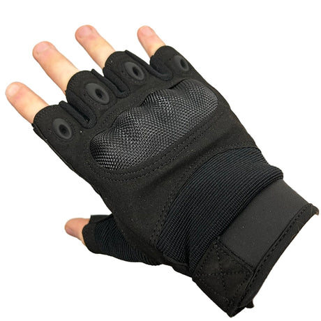 Emerson Fingerless Warfighter Gloves (Various Colours) - Socom Tactical Airsoft - -  Airsoft