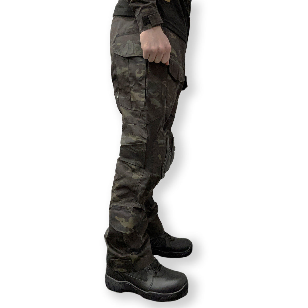 Emerson Gear G3 Combat Pants - Multicam Black - Socom Tactical Airsoft Fleet - -  Airsoft