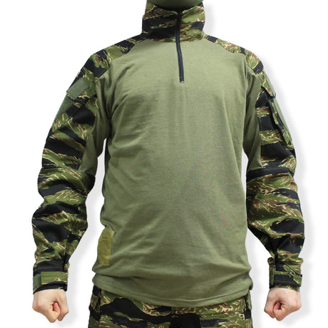 Emerson Gear G3 Combat Shirt – Tiger Stripe - Socom Tactical Airsoft Fleet - - Emerson Gear Airsoft