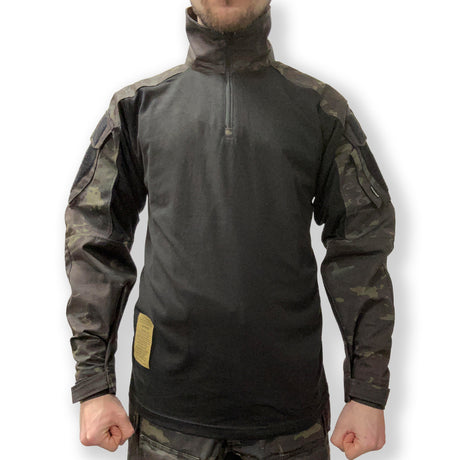 Emerson Gear G3 Combat Shirt - Multicam Black - Socom Tactical Airsoft Fleet - - Emerson Gear Airsoft