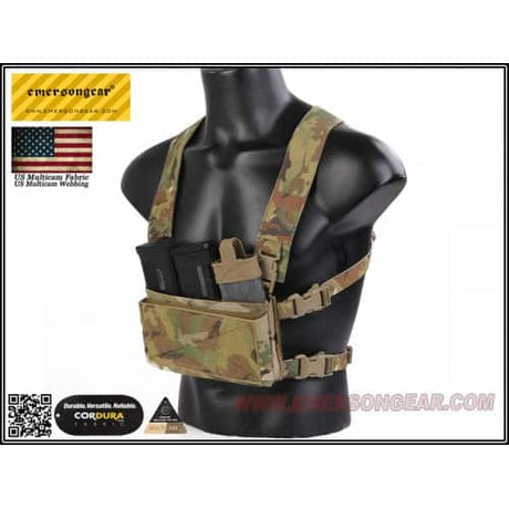 Emerson Gear D3CRM Chest Rig X-Harness Kit - Socom Tactical Airsoft Fleet - -  Airsoft