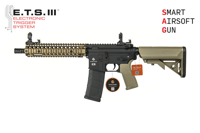 Evolution Recon MK18 Mod. 1 10.8" ETS III - Bronze Rail  (Metal body) - Socom Tactical Airsoft - - Evolution International Airsoft