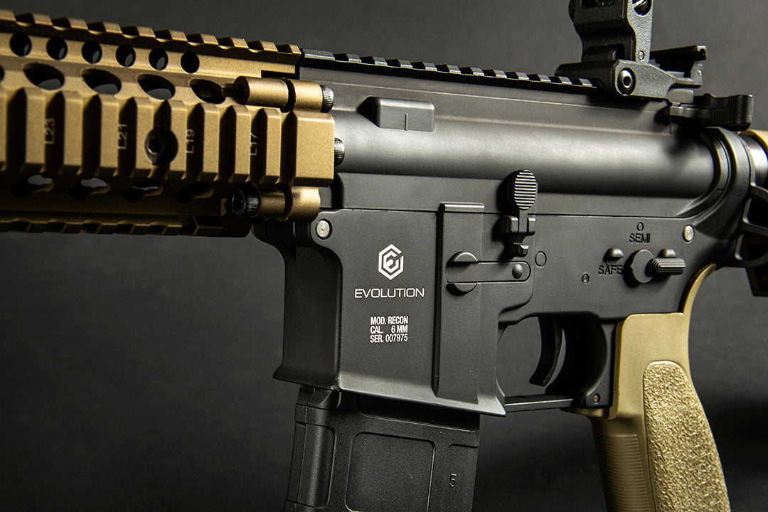 Evolution Recon MK18 Mod. 1 10.8" ETS III - Bronze Rail  (Metal body) - Socom Tactical Airsoft - -  Airsoft