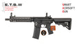 Evolution Recon MK18 Mod. 1 10.8" ETS III - Black (Metal body) - Socom Tactical Airsoft - - Evolution International Airsoft