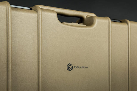 Evolution Rifle Hard Case (Internal 90x33x10.5cm) Tan - Socom Tactical Airsoft Fleet - -  Airsoft