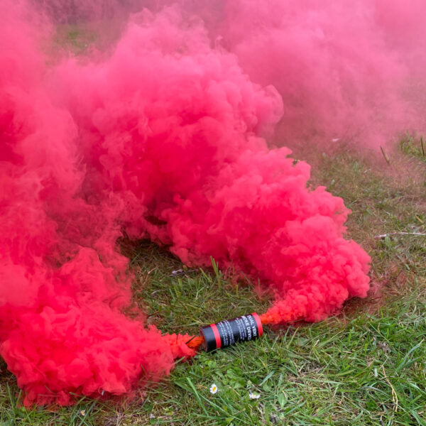 FBS Dual Vent Smoke Grenade - Friction (Various Colours) - Socom Tactical Airsoft - -  Airsoft