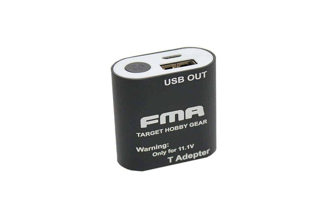 FMA 11.1v Lipo to USB charger - Black - Socom Tactical Airsoft - - FMA Tactical Gear Airsoft