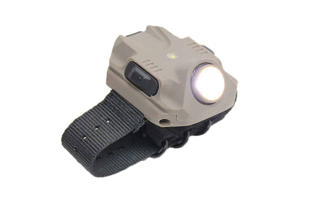 FMA Nylon Wrist light with USB charger - DE - Socom Tactical Airsoft - - FMA Tactical Gear Airsoft