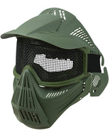 Kombat Full Face Mesh Mask (Various colours) - Socom Tactical Airsoft - -  Airsoft