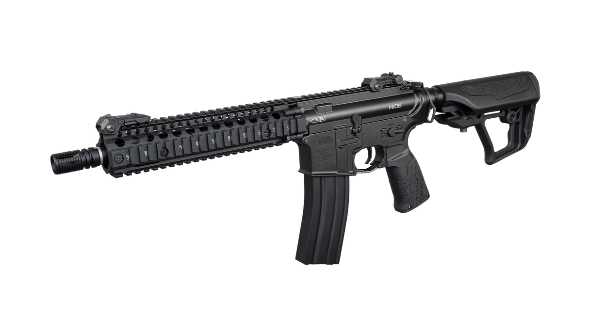 ICS X EMG Daniel Defense Licensed MK18 S3 (Black) - Socom Tactical Airsoft Fleet - - ICS Airsoft Airsoft