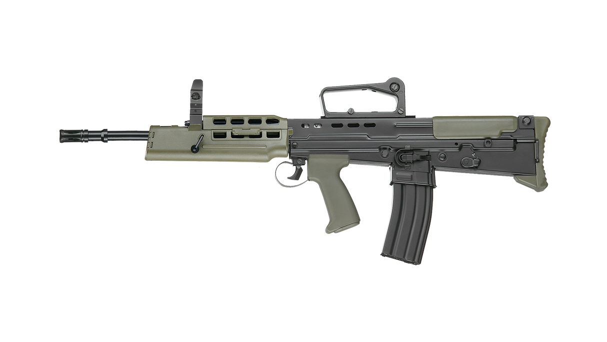 ICS L85 A2 SA80 Assault Rifle AEG - Socom Tactical Airsoft Fleet - - ICS Airsoft Airsoft