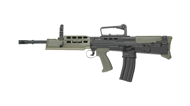 ICS L85 A2 SA80 Assault Rifle AEG - Socom Tactical Airsoft Fleet - - ICS Airsoft Airsoft