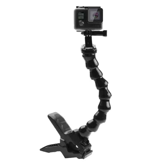 PULUZ Action Sports Cameras Jaw Clamp Mount for GoPro - Socom Tactical Airsoft Fleet - - puluz Airsoft