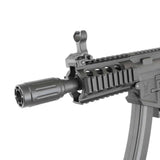 King Arms PDW 9mm SBR Shorty - Grey & Red (Limited Edition) - Socom Tactical Airsoft Fleet - -  Airsoft