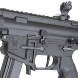 King Arms PDW 9mm SBR Shorty - Black - Socom Tactical Airsoft Fleet - -  Airsoft