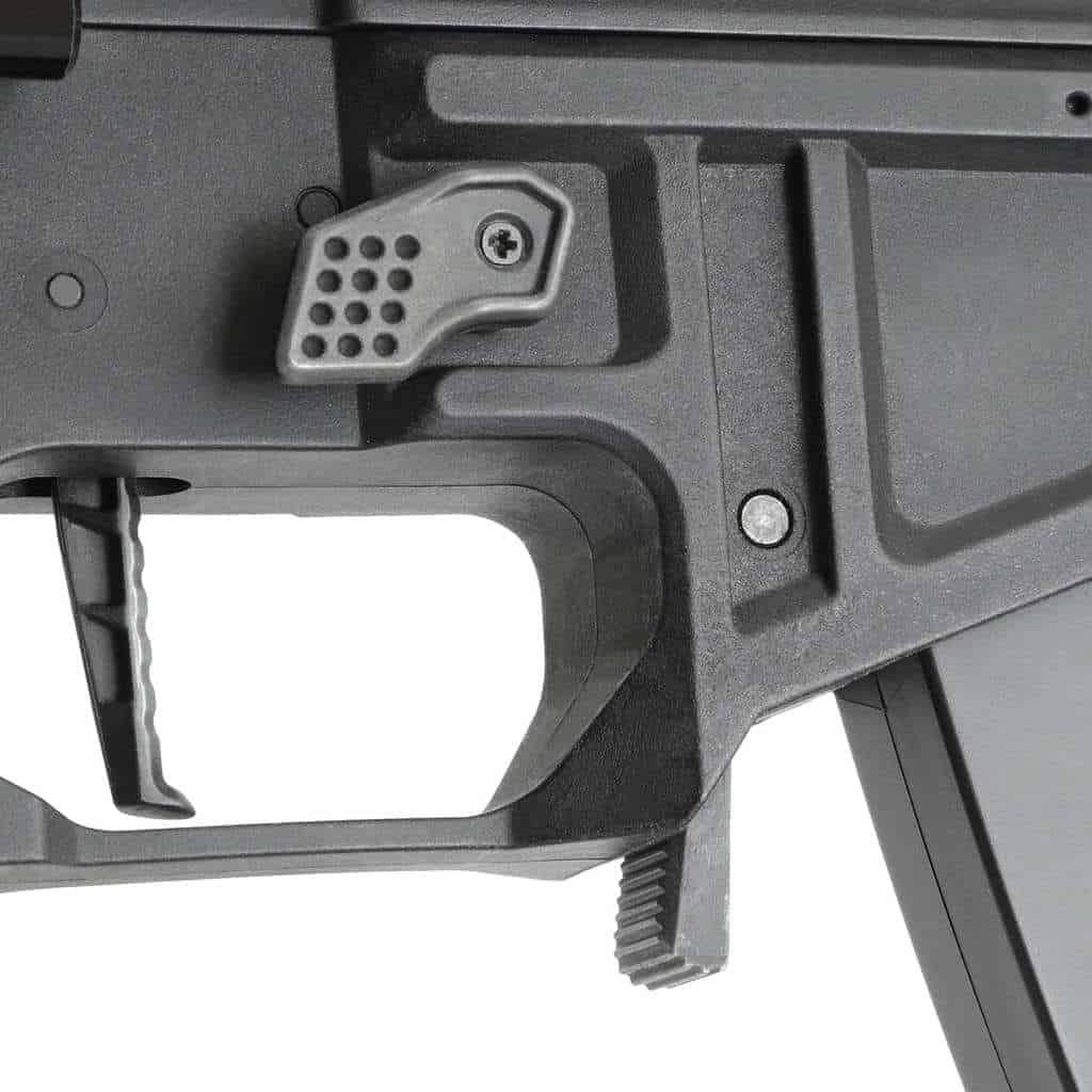 King Arms PDW 9mm SBR Shorty - Grey & Blue (Limited Edition) From King Arms Airsoft