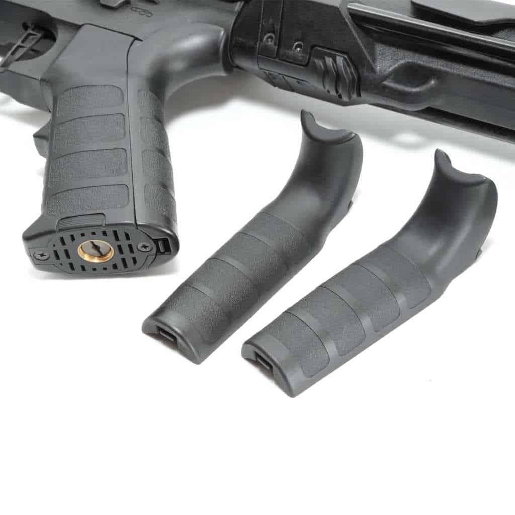 King Arms PDW 9mm SBR Shorty - Grey & Blue (Limited Edition) - Socom Tactical Airsoft Fleet - -  Airsoft