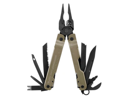 Leatherman Super Tool® 300M Multi-Tool - Coyote - Socom Tactical Airsoft Fleet - - Leatherman Airsoft