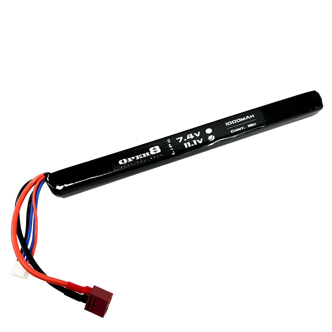 Oper8 11.1v 1000Mah Long Slim Li-Po Battery (Ideal for MDRX)