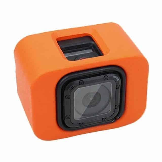 PULUZ Floaty Case with Backdoor for GoPro HERO4 Session (Orange) - Socom Tactical Airsoft Fleet - - puluz Airsoft