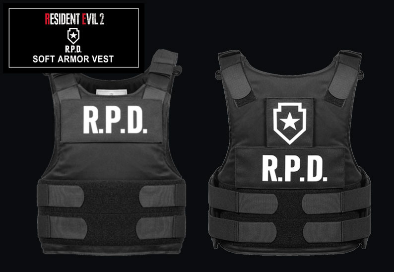 Resident Evil 2 R.P.D Official Soft Armour Vest - Socom Tactical Airsoft - - CapCom Airsoft