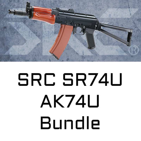 SRC SR74U AK74U Airsoft Bundle - Socom Tactical Airsoft Fleet - - SRC Airsoft