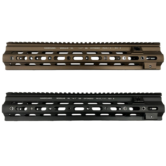 Tak Tak Super Modular Rail -14'' Handguard (Various Colours) - Socom Tactical Airsoft - - Tak Tak Airsoft