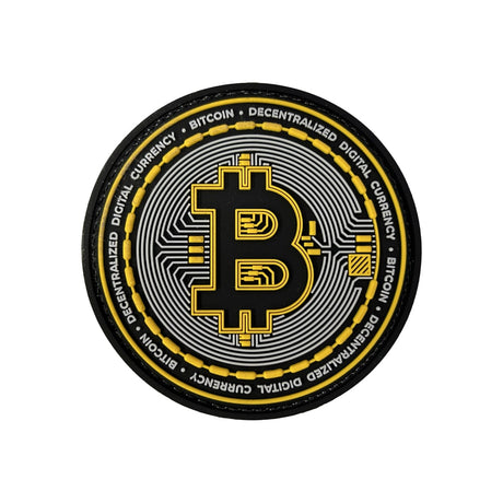 The Patch Board Bitcoin Patch (Various Colours) - Socom Tactical Airsoft - - The Patch Board Airsoft