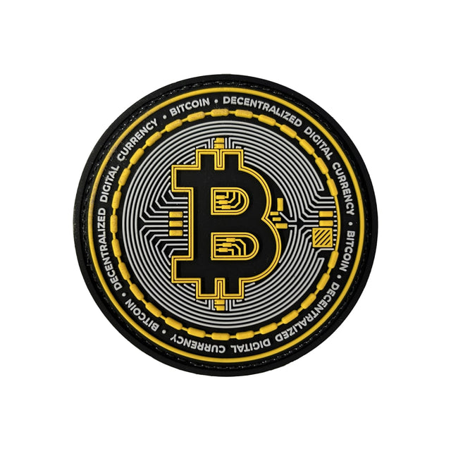 The Patch Board Bitcoin Patch (Various Colours) - Socom Tactical Airsoft - - The Patch Board Airsoft