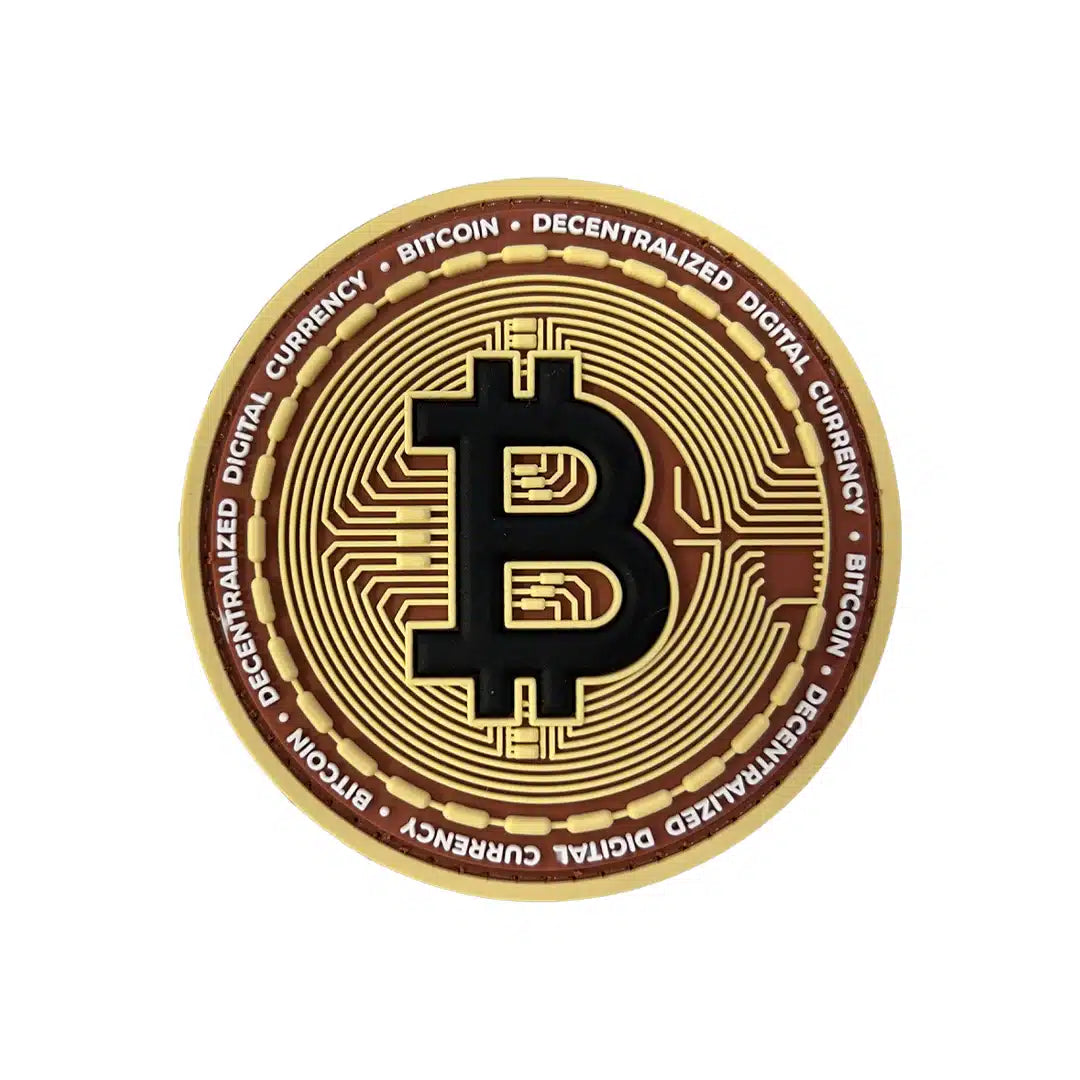 The Patch Board Bitcoin Patch (Various Colours) - Socom Tactical Airsoft - -  Airsoft