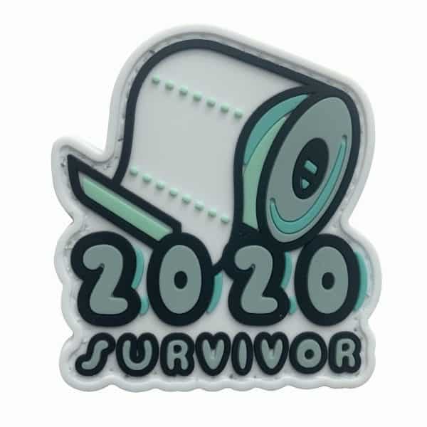 TPB Toilet Paper 2020 Survivor PVC Patch - Socom Tactical Airsoft - - The Patch Board Airsoft