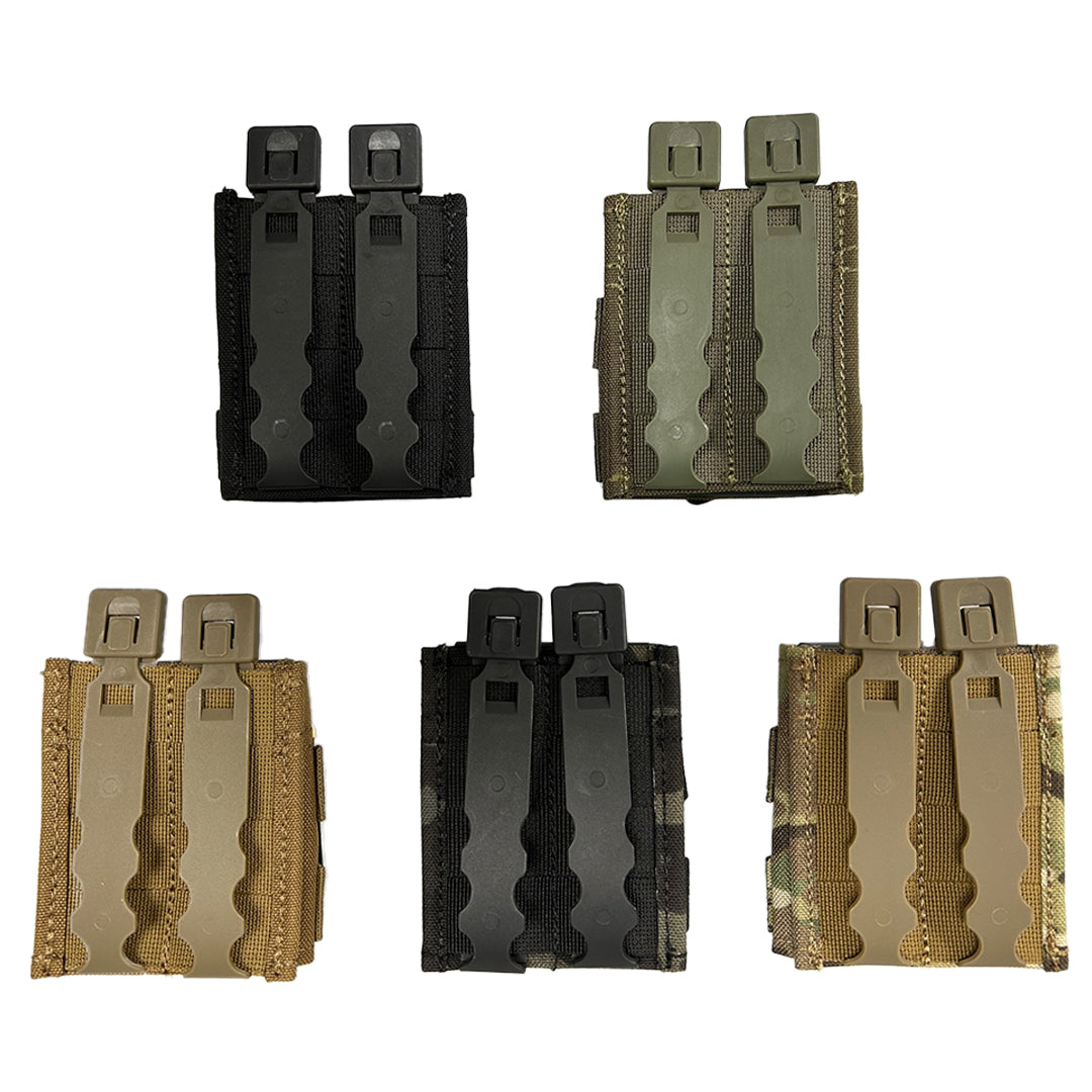 WBD 7.62 S-Tak  Single Magazine Pouch With Retention  (Various Colours) - Socom Tactical Airsoft - -  Airsoft