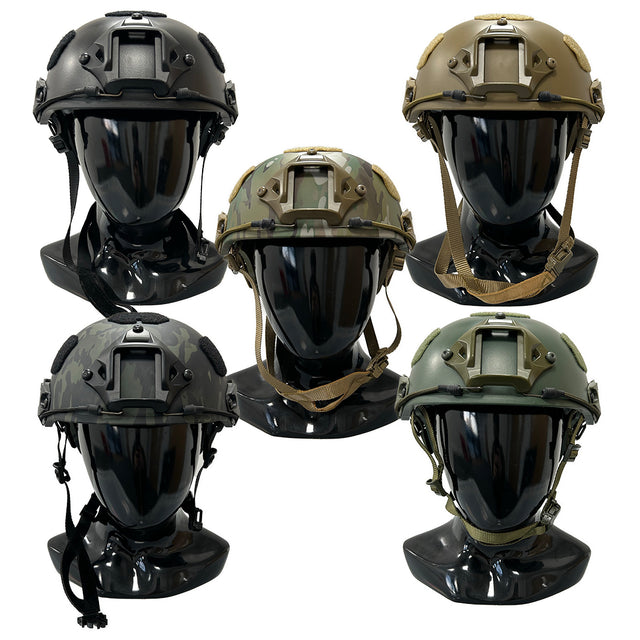 WBD Air Flow Type Fast Helmet (Various Colours) - Socom Tactical Airsoft - - WBD Airsoft