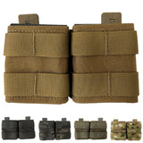 WBD Double S-Tak 5.56 Magazine Pouch With Retention (Various Colours) - Socom Tactical Airsoft - -  Airsoft