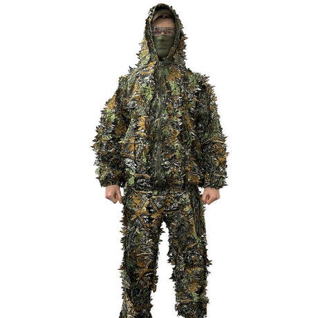 WBD Ghillie Suit with 3D Leaves - Socom Tactical Airsoft - - WBD Airsoft