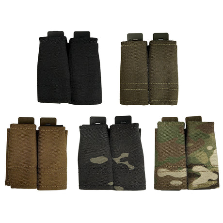 WBD S-Tak Double Pistol Magazine Pouch (Various Colours) - Socom Tactical Airsoft Fleet - - WBD Airsoft